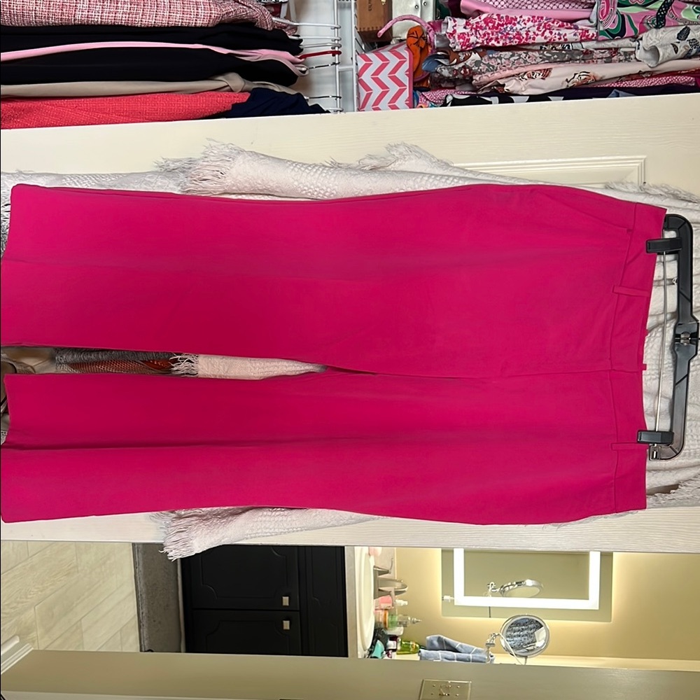 Vibrant Pink Trousers